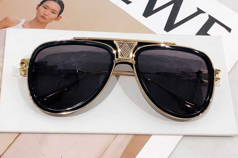 Grand Decade DTS460 Sunglasses Black Gold Gray