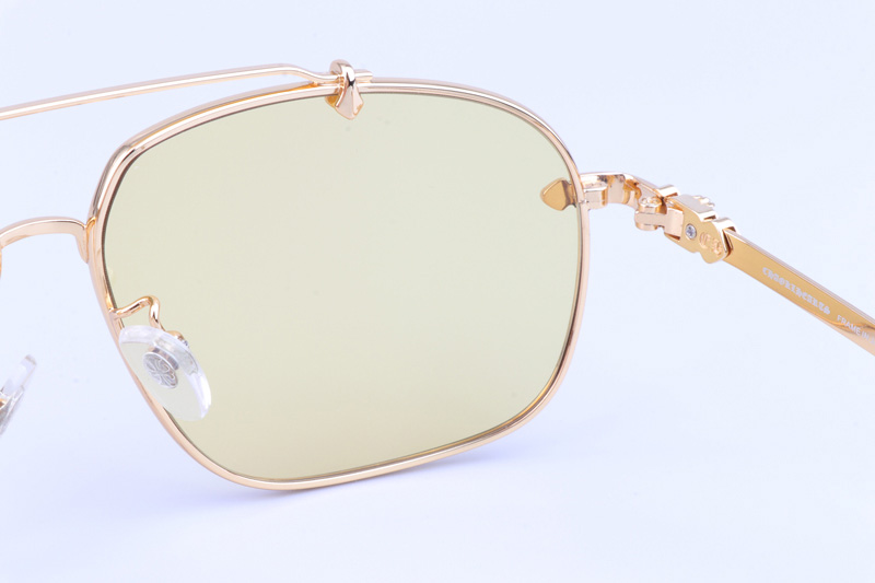 Gritt-I Sunglasses Gold Yellow