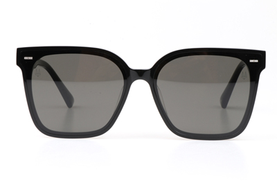 HM86001 Sunglasses Black Silver Gray