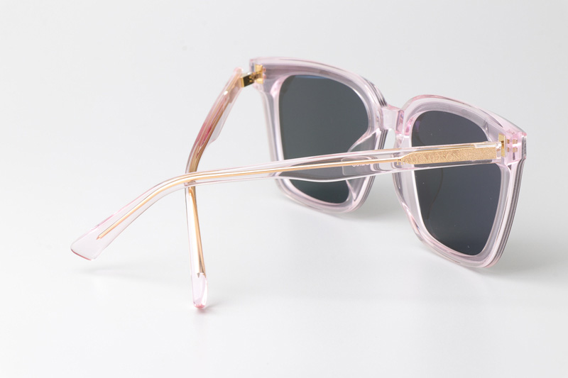 HM86003 Sunglasses Clear Pink Gray