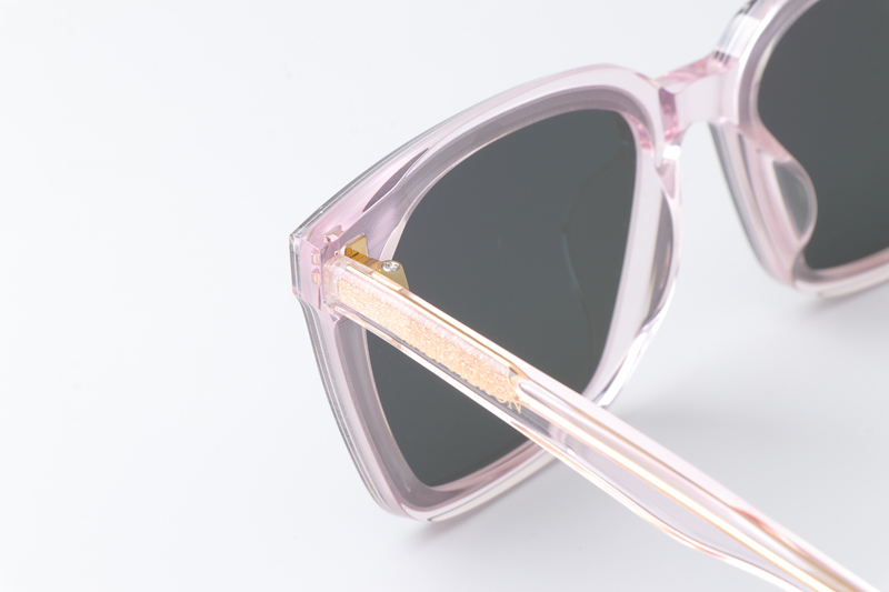 HM86003 Sunglasses Clear Pink Gray