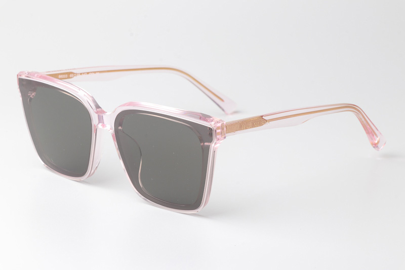 HM86003 Sunglasses Clear Pink Gray