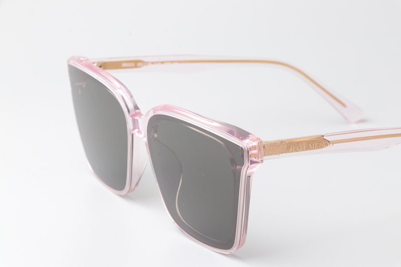 HM86003 Sunglasses Clear Pink Gray