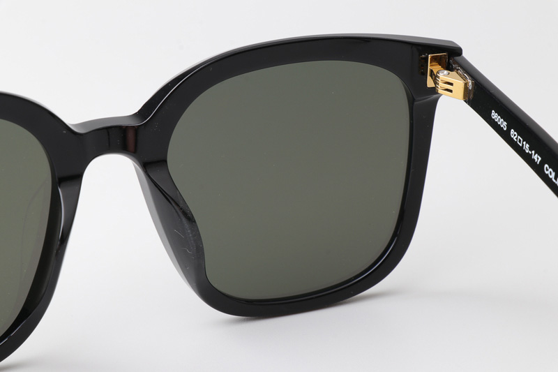 HM86005 Sunglasses Black Gold Gray