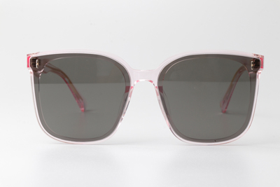 HM86005 Sunglasses Clear Pink Gray