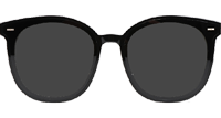 HM86006 Sunglasses Black Gold Gray