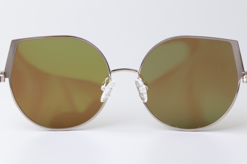 HM86008 Sunglasses Silver Brown
