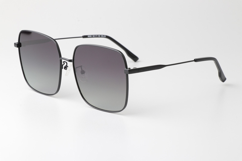 HM86009 Sunglasses Black Gradient Gray