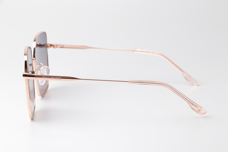 HM86009 Sunglasses Rose Gold Gradient Blue