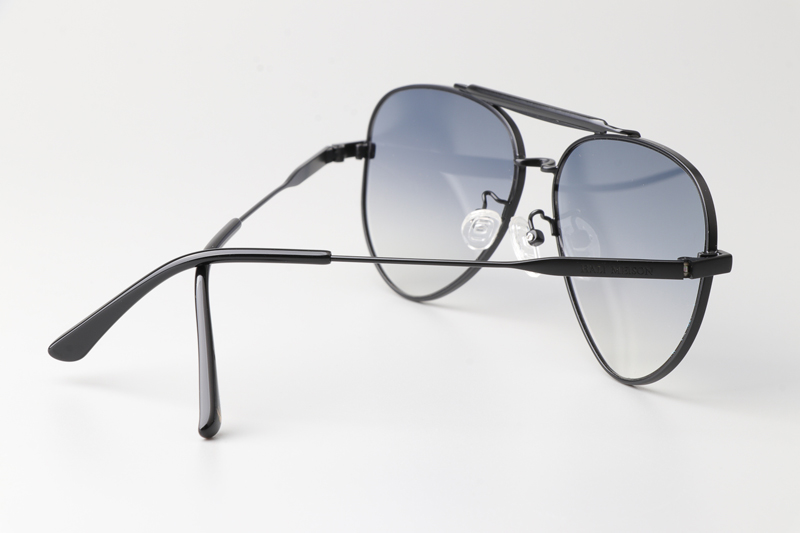 HM86010 Sunglasses Black Gradient Blue