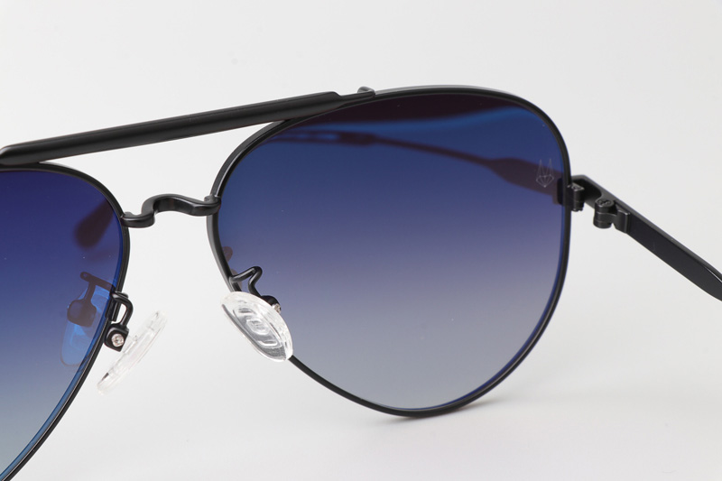 HM86010 Sunglasses Black Gradient Gray