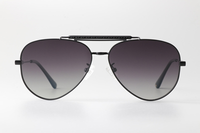 HM86010 Sunglasses Black Gradient Gray