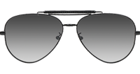 HM86010 Sunglasses Black Gradient Gray