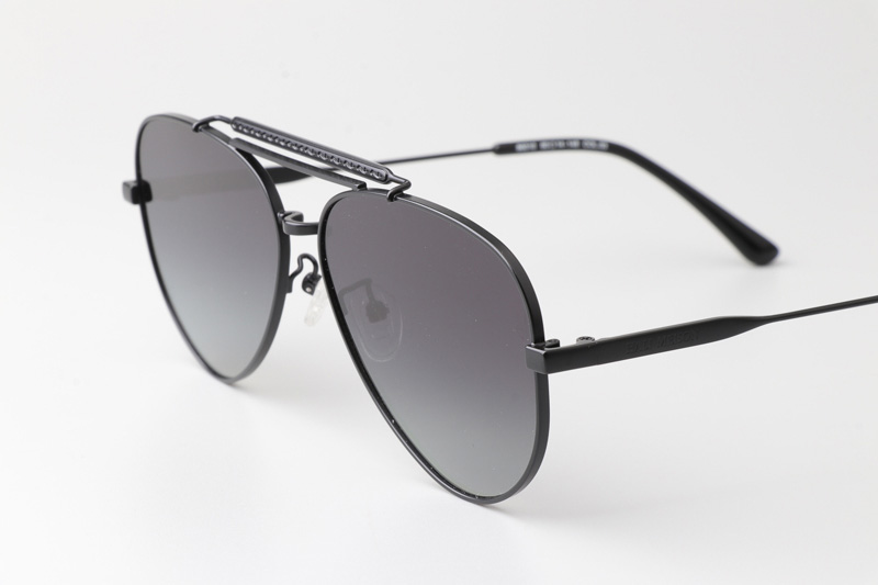 HM86010 Sunglasses Black Gradient Gray