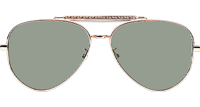 HM86010 Sunglasses Gold Green