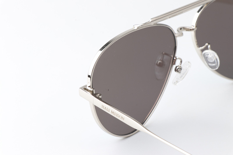 HM86010 Sunglasses Silver Mirror