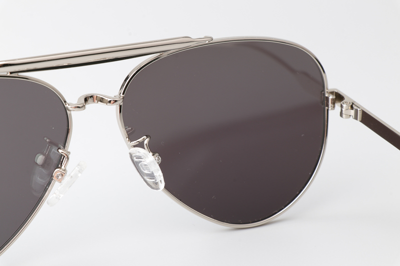 HM86010 Sunglasses Silver Mirror