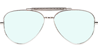 HM86010 Sunglasses Silver Mirror