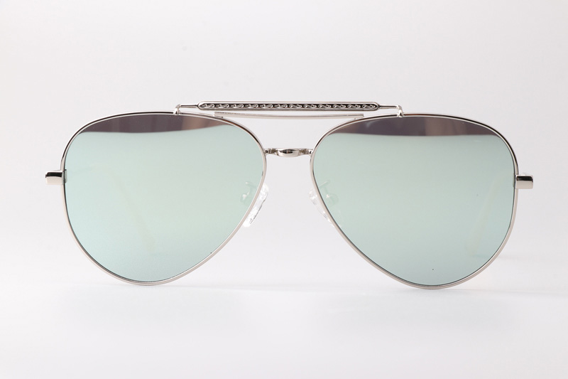 HM86010 Sunglasses Silver Mirror