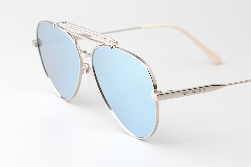 HM86010 Sunglasses Silver Mirror