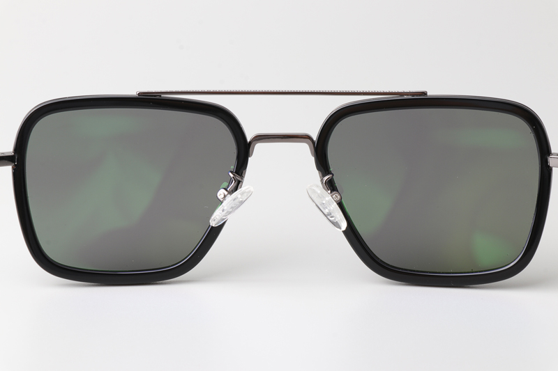 HM86011 Sunglasses Black Gunmetal Gray