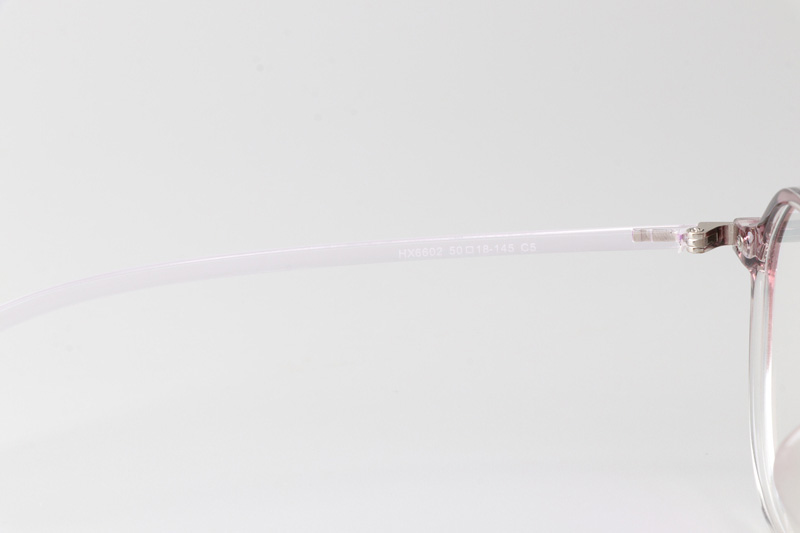 HX6602 Eyeglasses Transparent Gradient Pink
