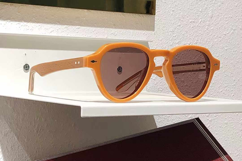 Hatfield Sunglasses Yellow Pink