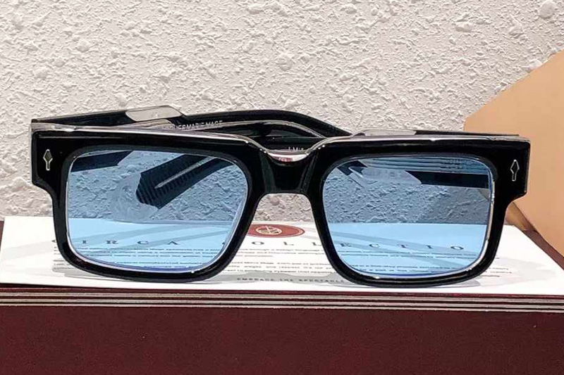 Hemmings Sunglasses Black Transparent Blue