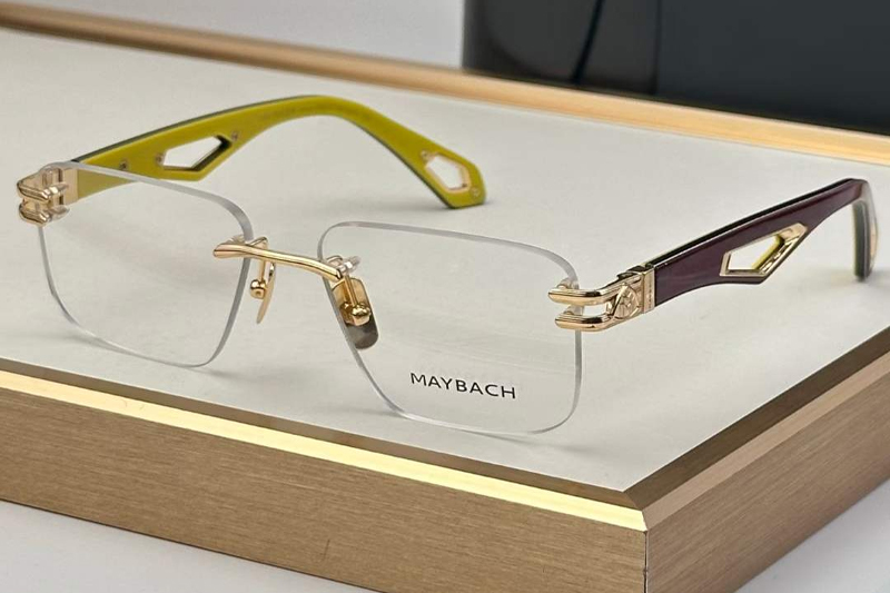 Highness II Eyeglasses Gold Purple