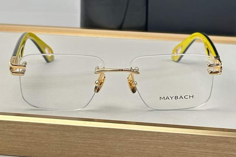 Highness II Eyeglasses Gold Purple