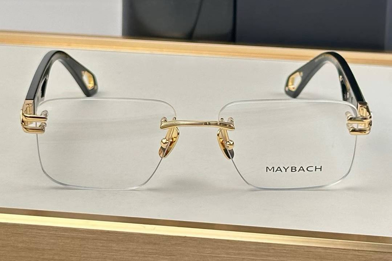 Highness II Eyeglasses Gold White