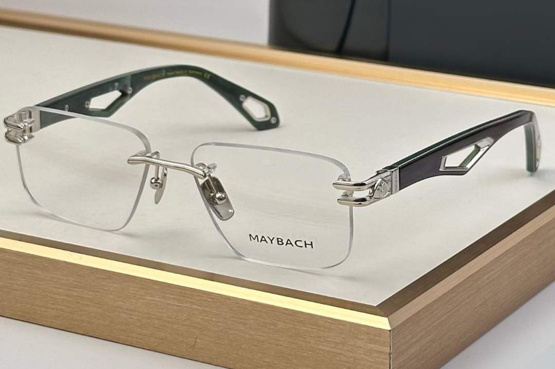 Highness II Eyeglasses Silver Black