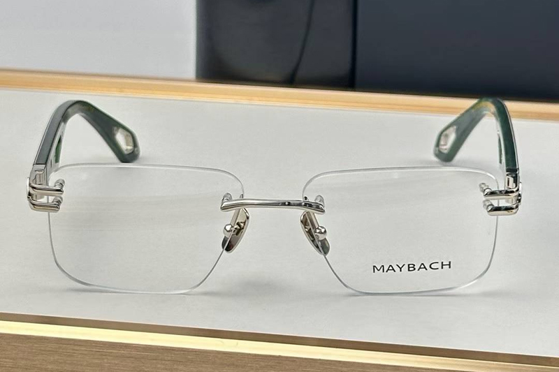 Highness II Eyeglasses Silver Black