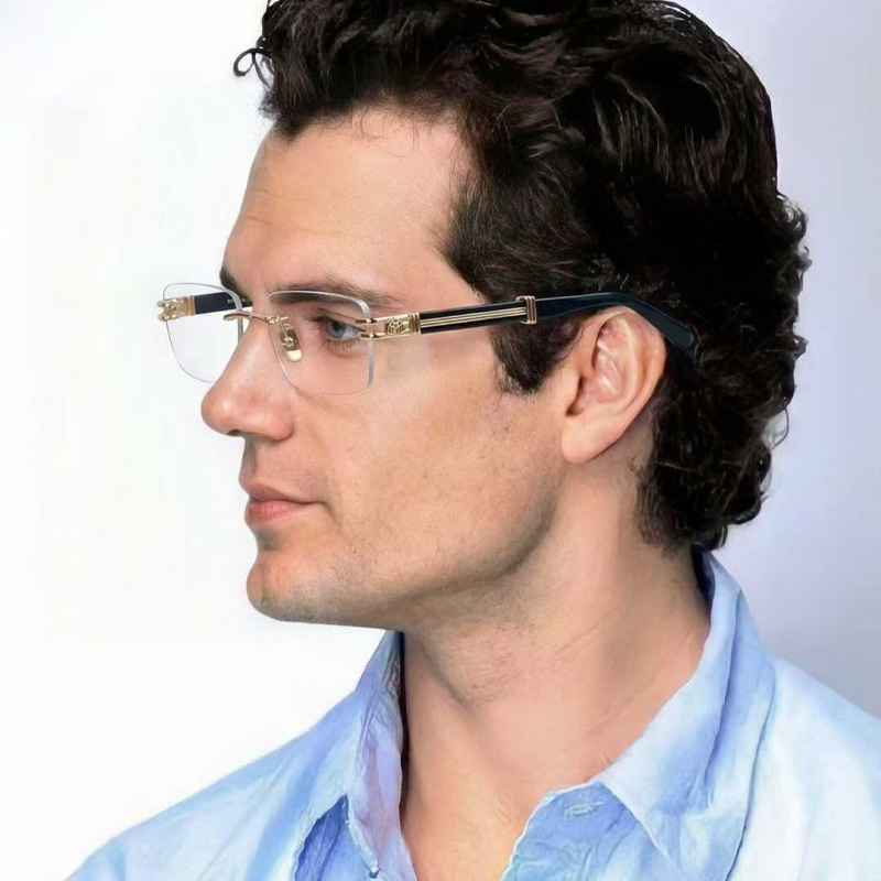 Highness I Eyeglasses Gold Black