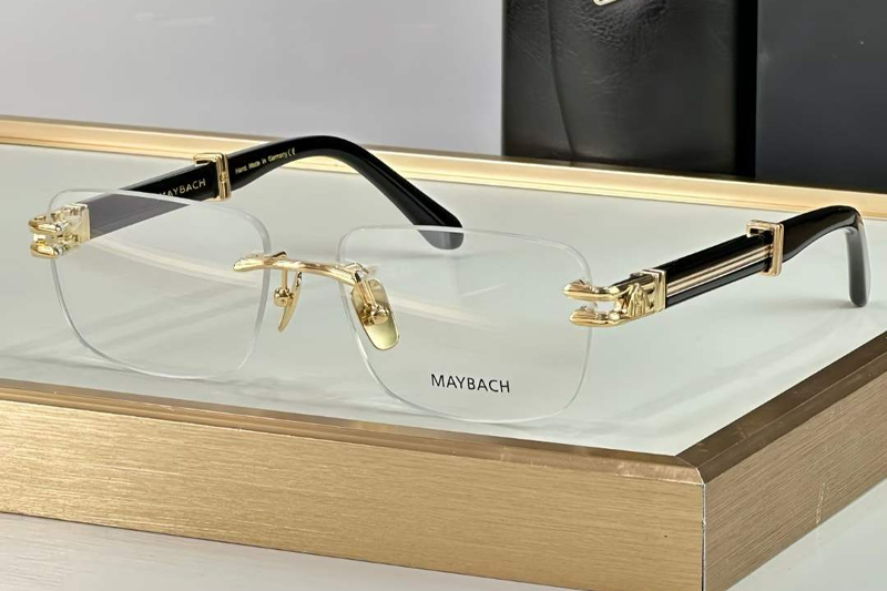 Highness I Eyeglasses Gold Black