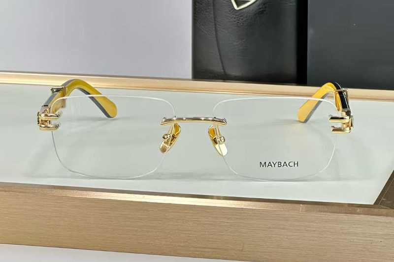 Highness I Eyeglasses Gold Blue