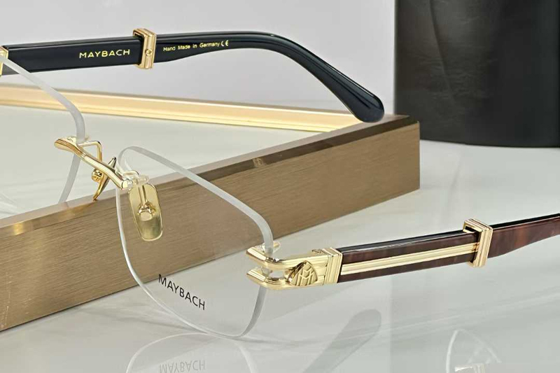 Highness I Eyeglasses Gold Tortoise
