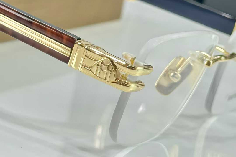 Highness I Eyeglasses Gold Tortoise