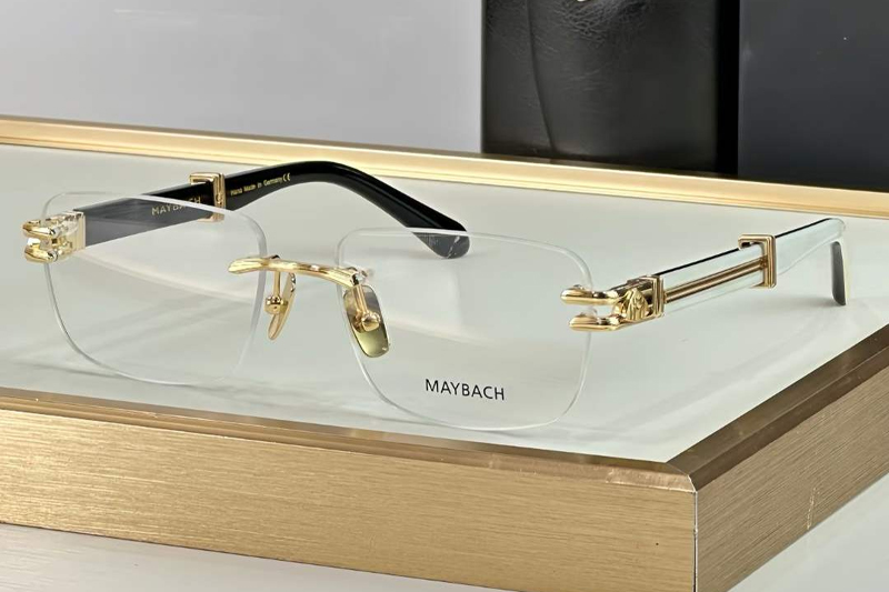 Highness I Eyeglasses Gold White