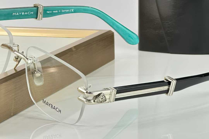 Highness I Eyeglasses Silver Black