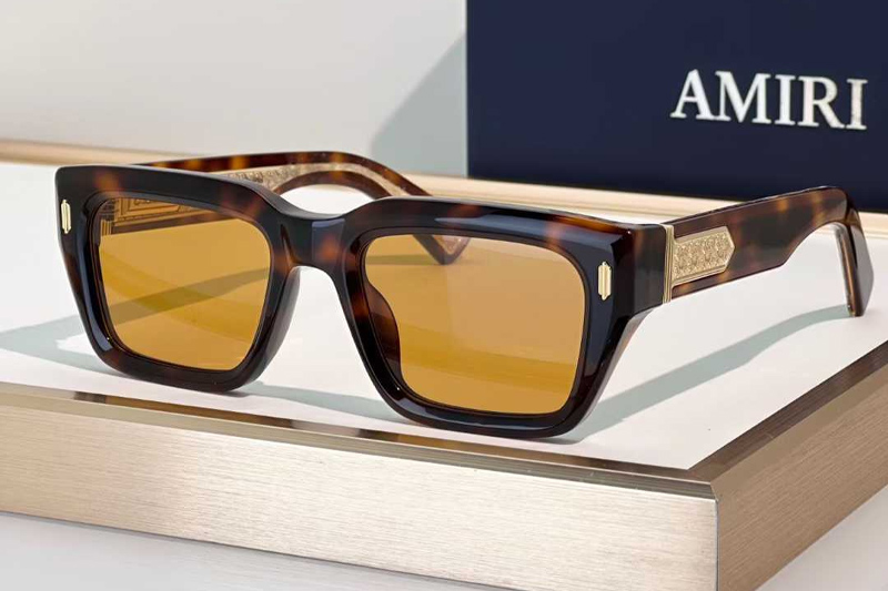 Hollywood Sunglasses Tortoise Yellow