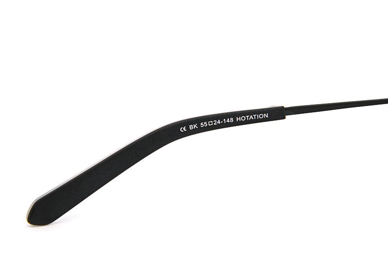 Hotation Eyeglasses Black Gunmetal