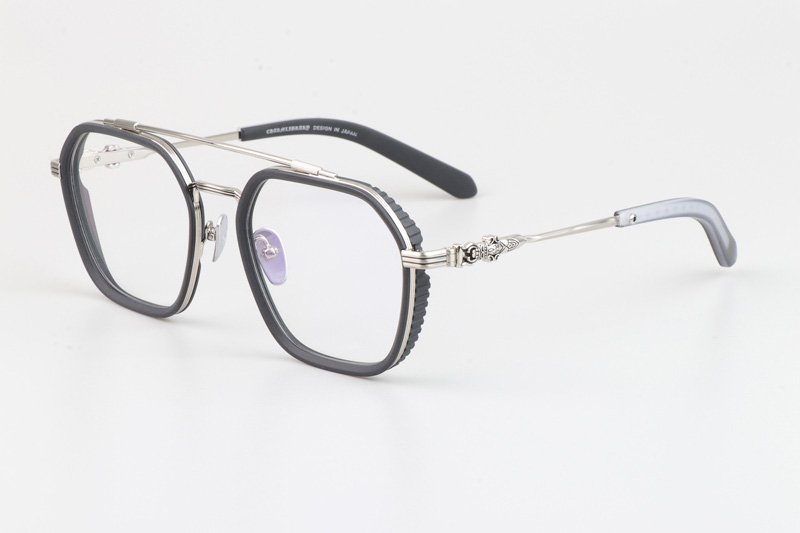 Hotation Eyeglasses Black Silver