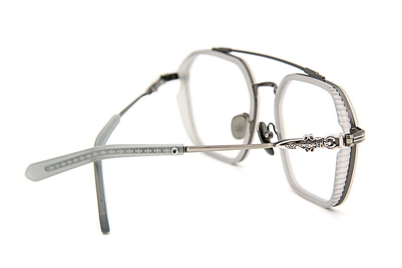 Hotation Eyeglasses Clear Gunmetal