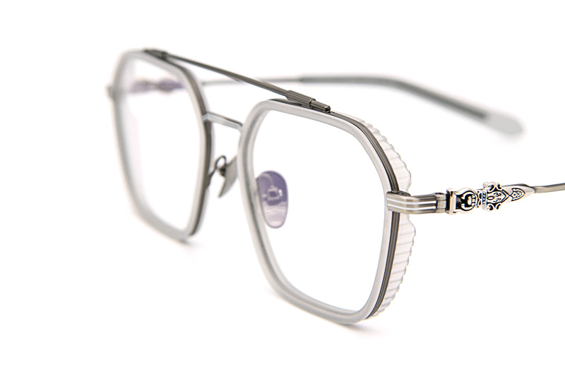 Hotation Eyeglasses Clear Gunmetal