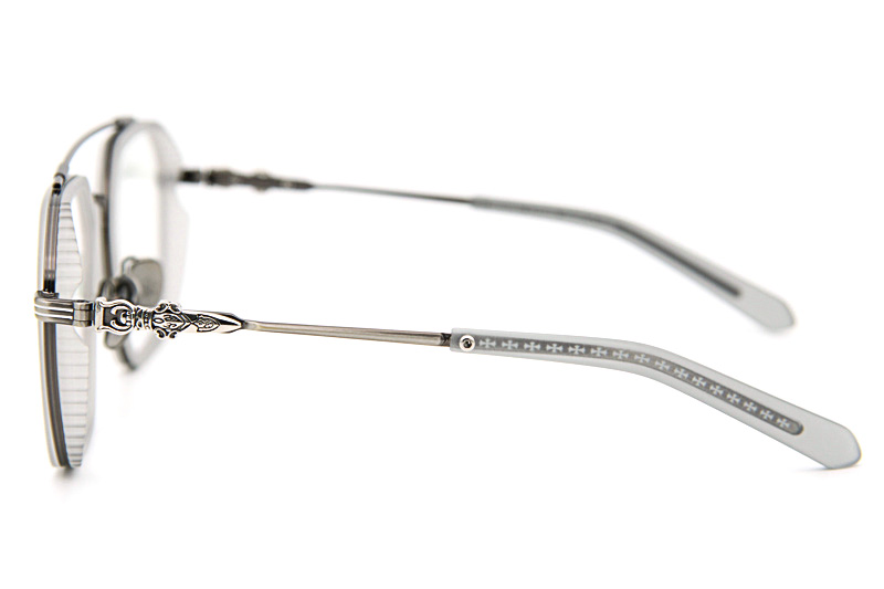 Hotation Eyeglasses Clear Gunmetal