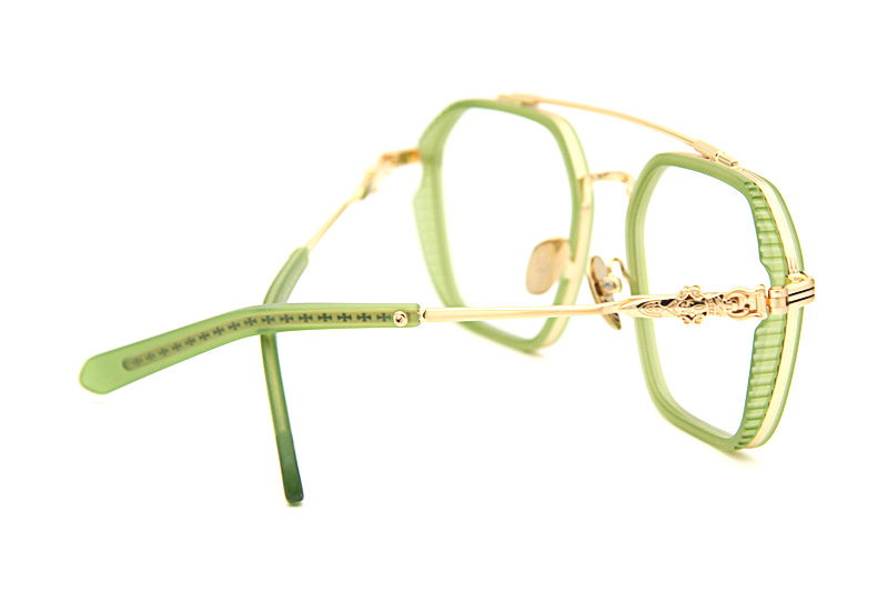 Hotation Eyeglasses Green Gold