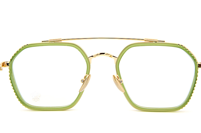 Hotation Eyeglasses Green Gold