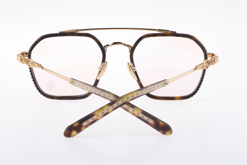 Hotation Eyeglasses Tortoise Gold