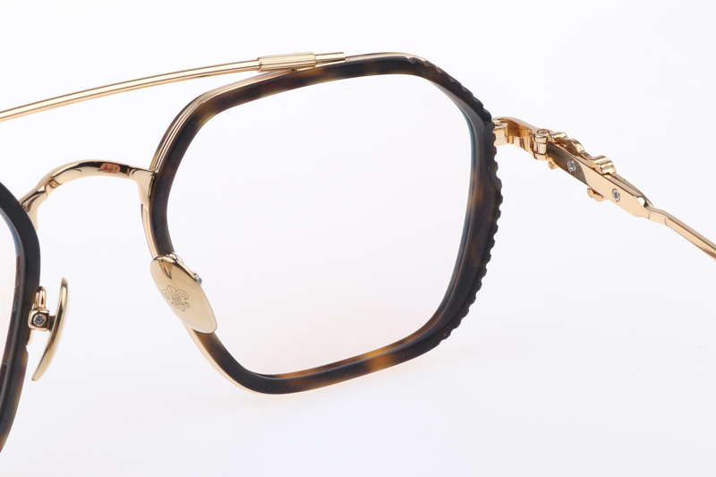 Hotation Eyeglasses Tortoise Gold